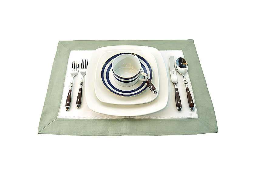 Table Placemat. Slate Green