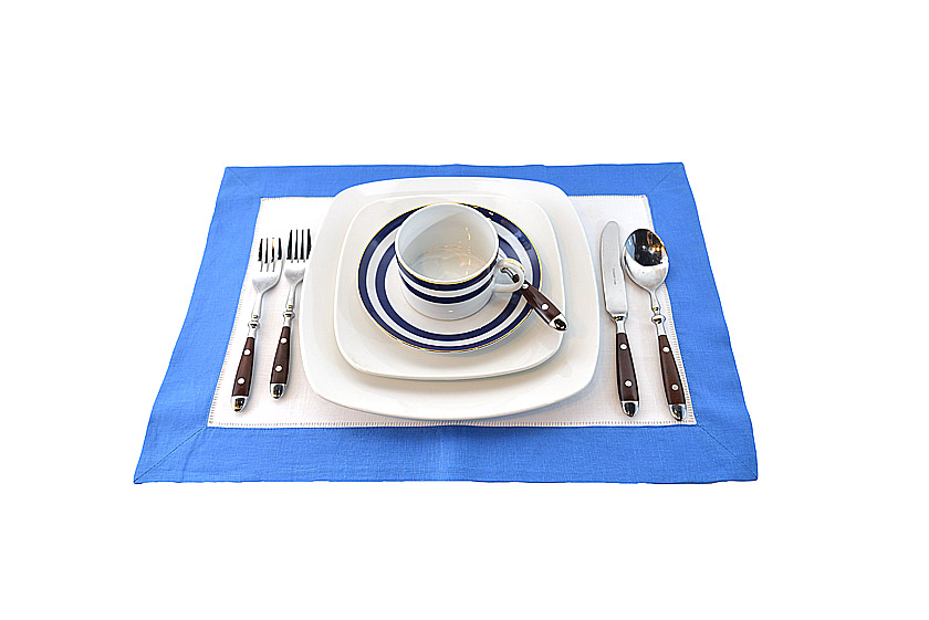 Table Placemat. French Blue