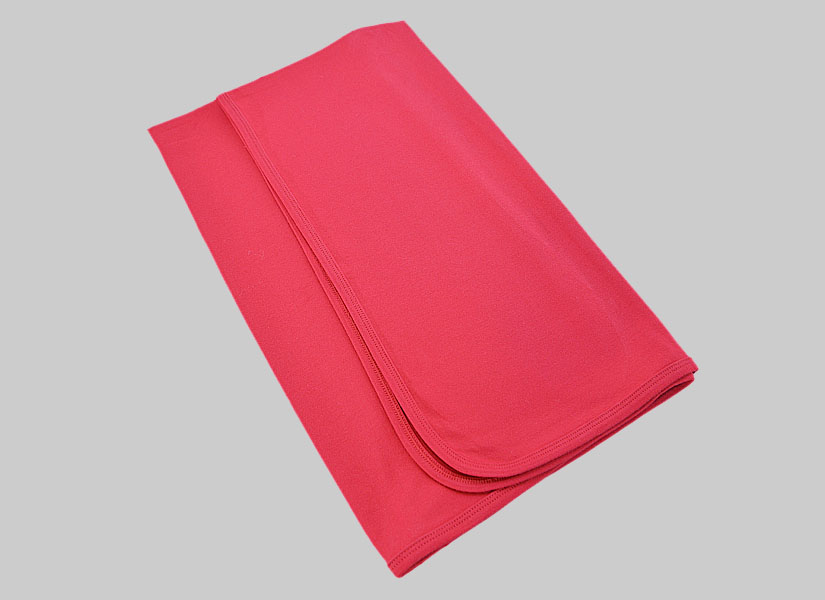 Red color Baby Receiving Blanket