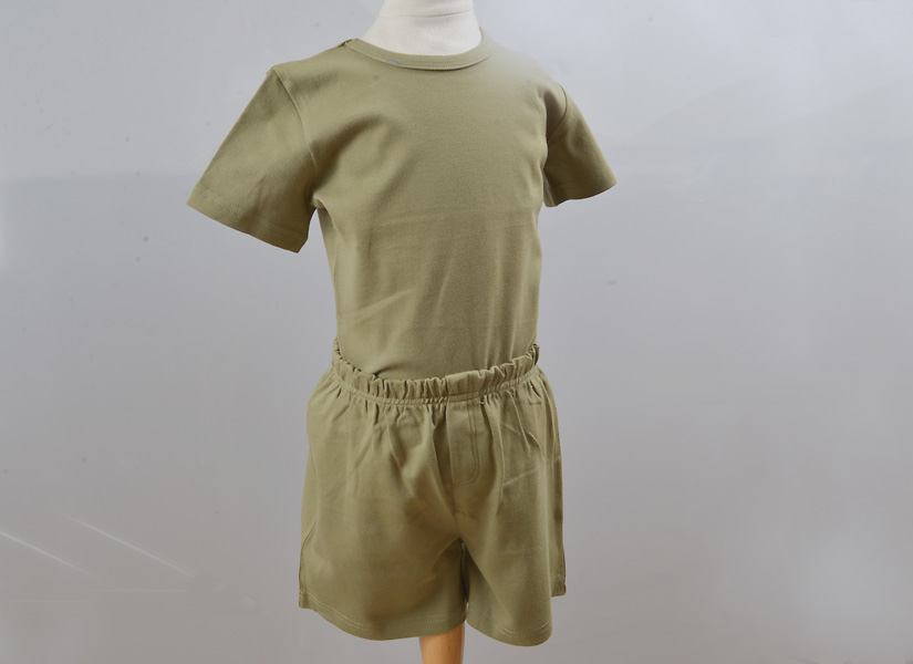 Camou Green Color Boy T Shirt and Short