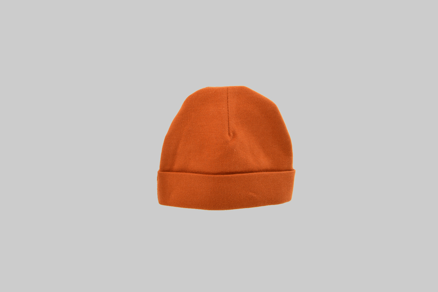 Burnt Orange color Baby Cap