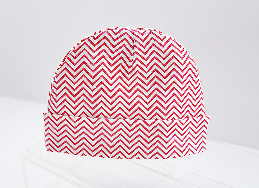 Baby Caps Hot Pink Color Chevrons…