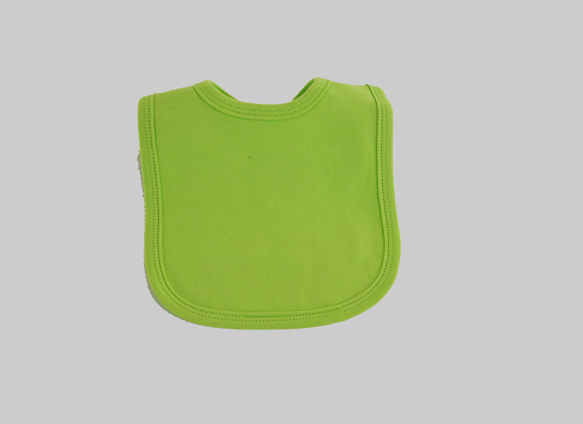Hot Green Color Infant baby bib