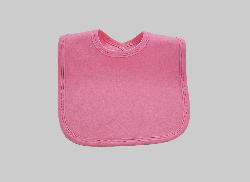 Bubble Gum Color Bib Toddler Size