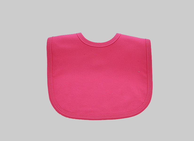 Hot Pink Color Bib Toddler Size