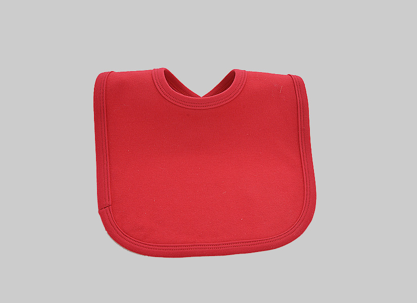 Baby Bib Toddler Size. ( 9″x9″) Festive Colors.