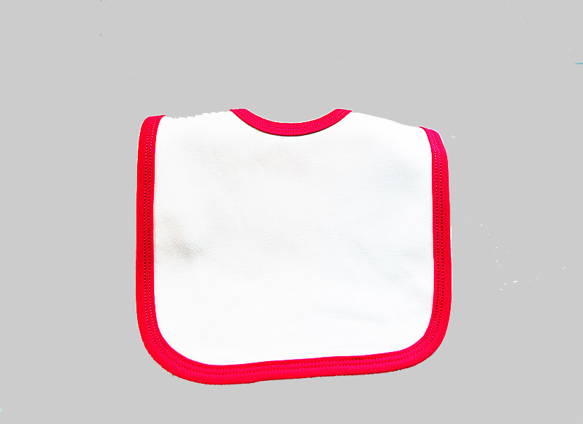 Baby Bib Toddler Size. Purple & Gold Argyle