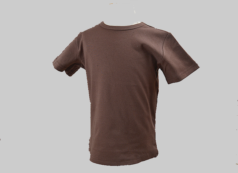 Chocolate Brown color Boy T Shirt