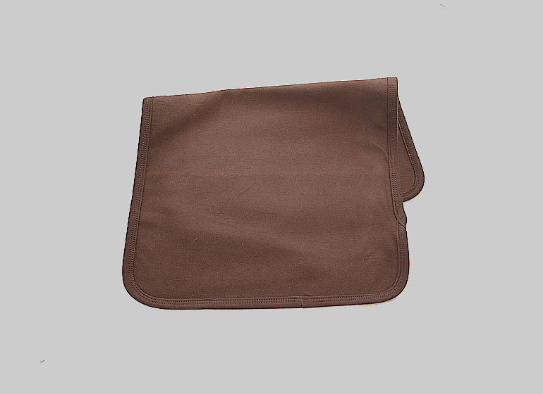 Chocolate Brown Baby Burp