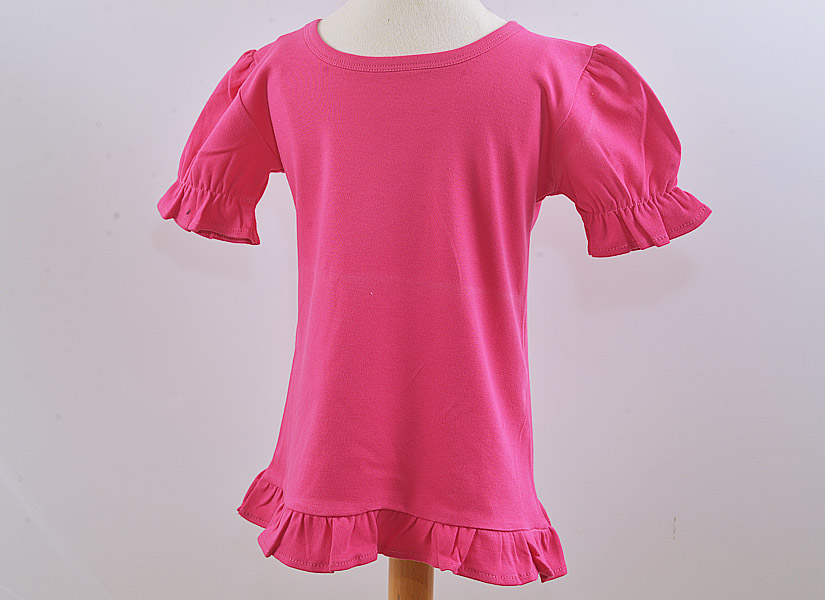Girl Toddler Long Sleeve T Shirts. Hot Pink …