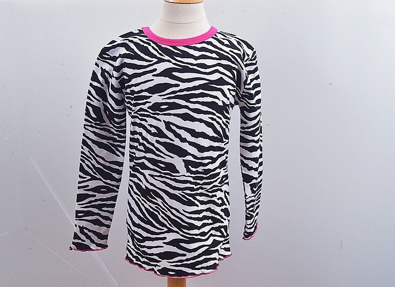Zebra Girl Toddler T Shirt
