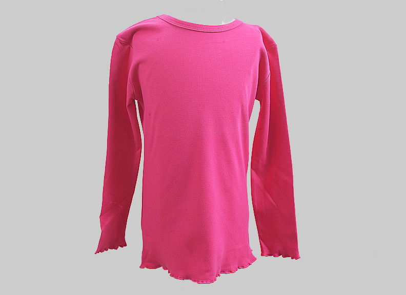 Girl Toddler Long Sleeve T Shirts. Hot Pink …
