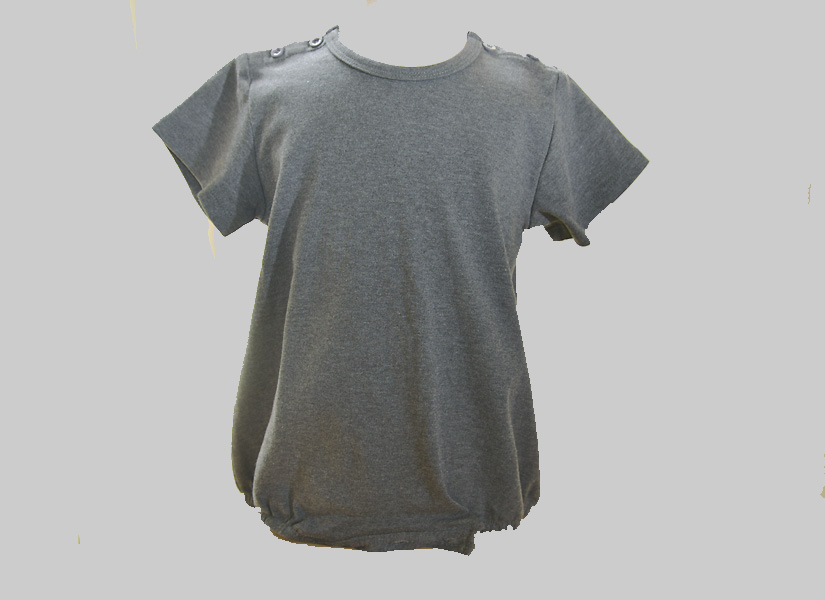 Gray Color Baby Rompers