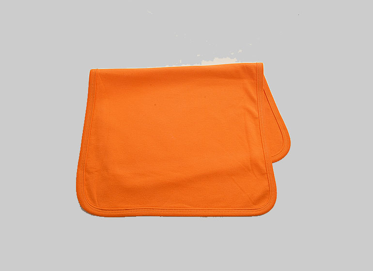 Hot Orange Color Baby Burp