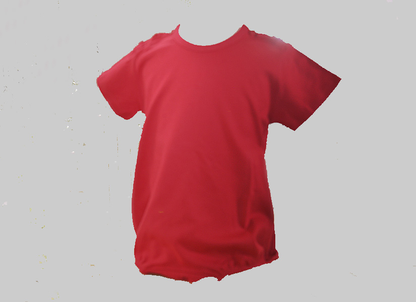 Red Color Baby Romper