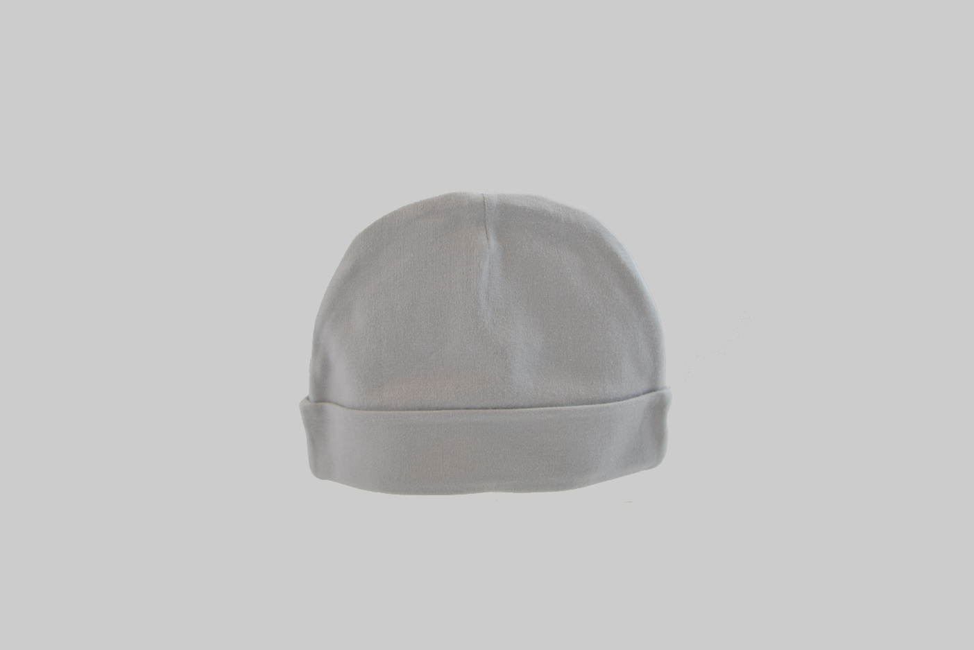 Silver Gray Color Baby Caps